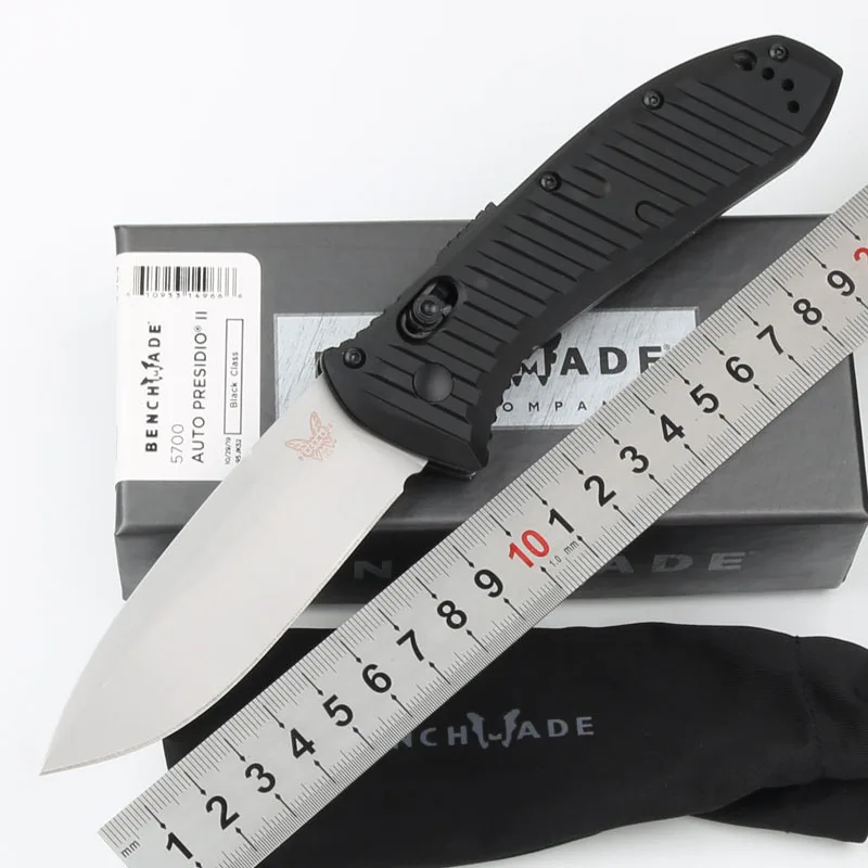 

NEW Benchmade BM5700 High hardness Outdoor Camping tactical Knife S30V Aluminum alloy portable outdoor survival sharp knife
