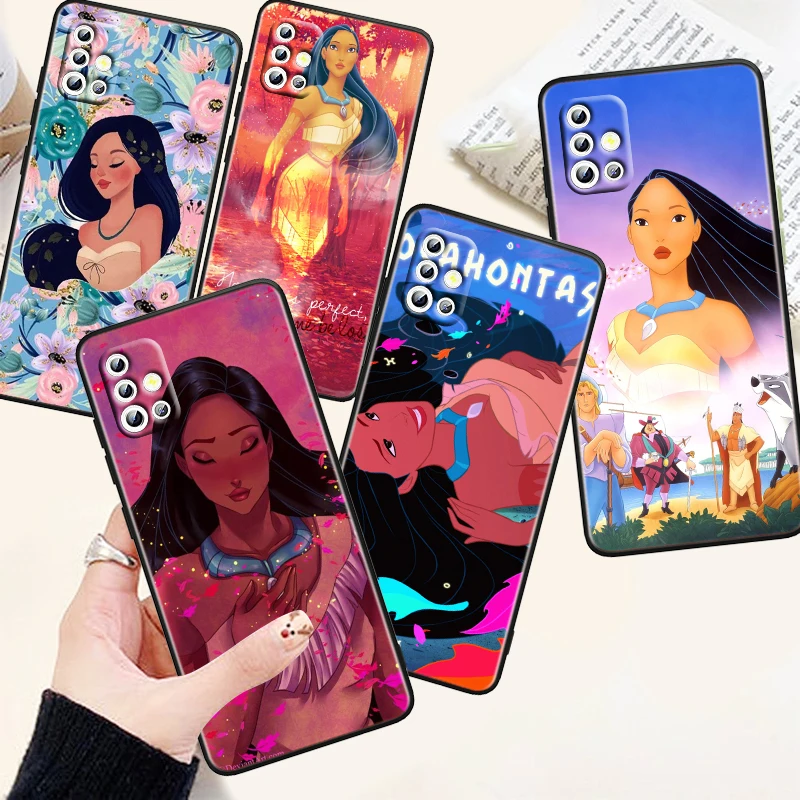 

Disney Pocahontas Phone Case For Samsung A73 A72 A71 A54 A53 A52 A51 A42 A33 A32 A24 A23 A22 A21S A13 A04 A03 5G Black