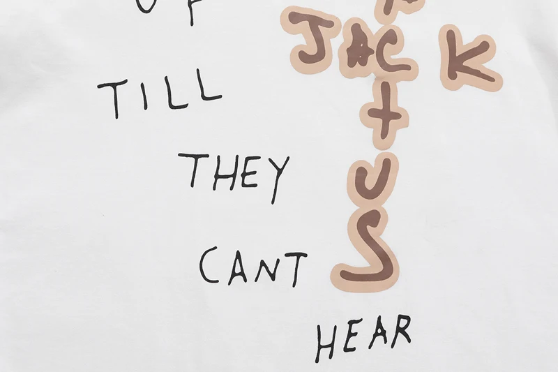 Футболка с коротким рукавом и абстрактным принтом кактуса Джека