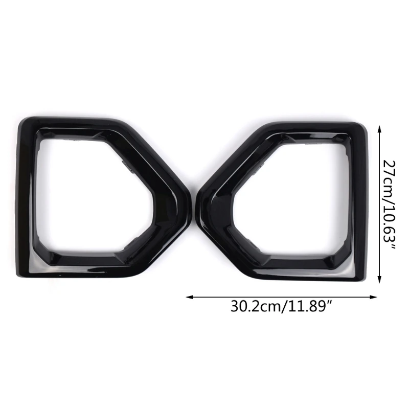 Легкая передняя противотуманная фара внешняя рамка набор рамок для