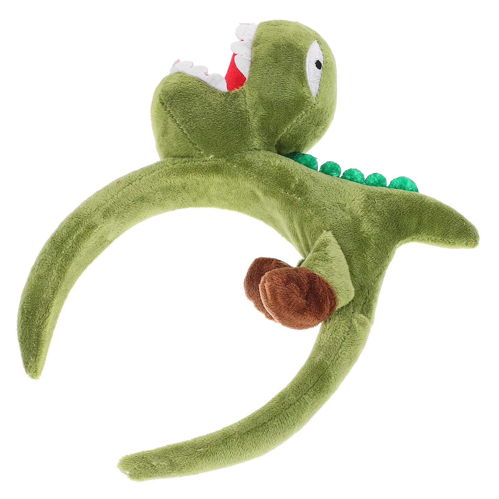 Детская пластиковая повязка на голову в форме динозавра