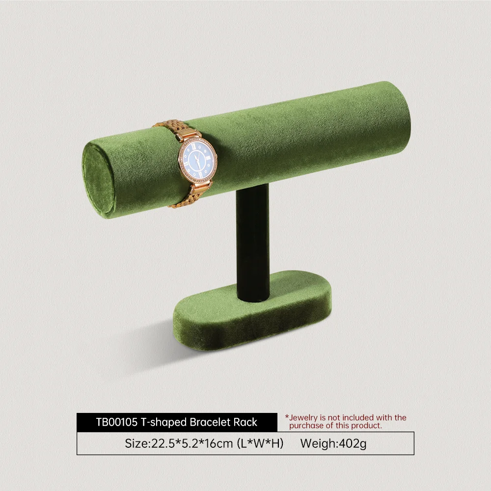 

Yinbeini Бархатный браслет-браслет Подставка для часов Подставка для ювелирных изделий Магазин Реквизит для демонстрации ювелирных изделий TB001