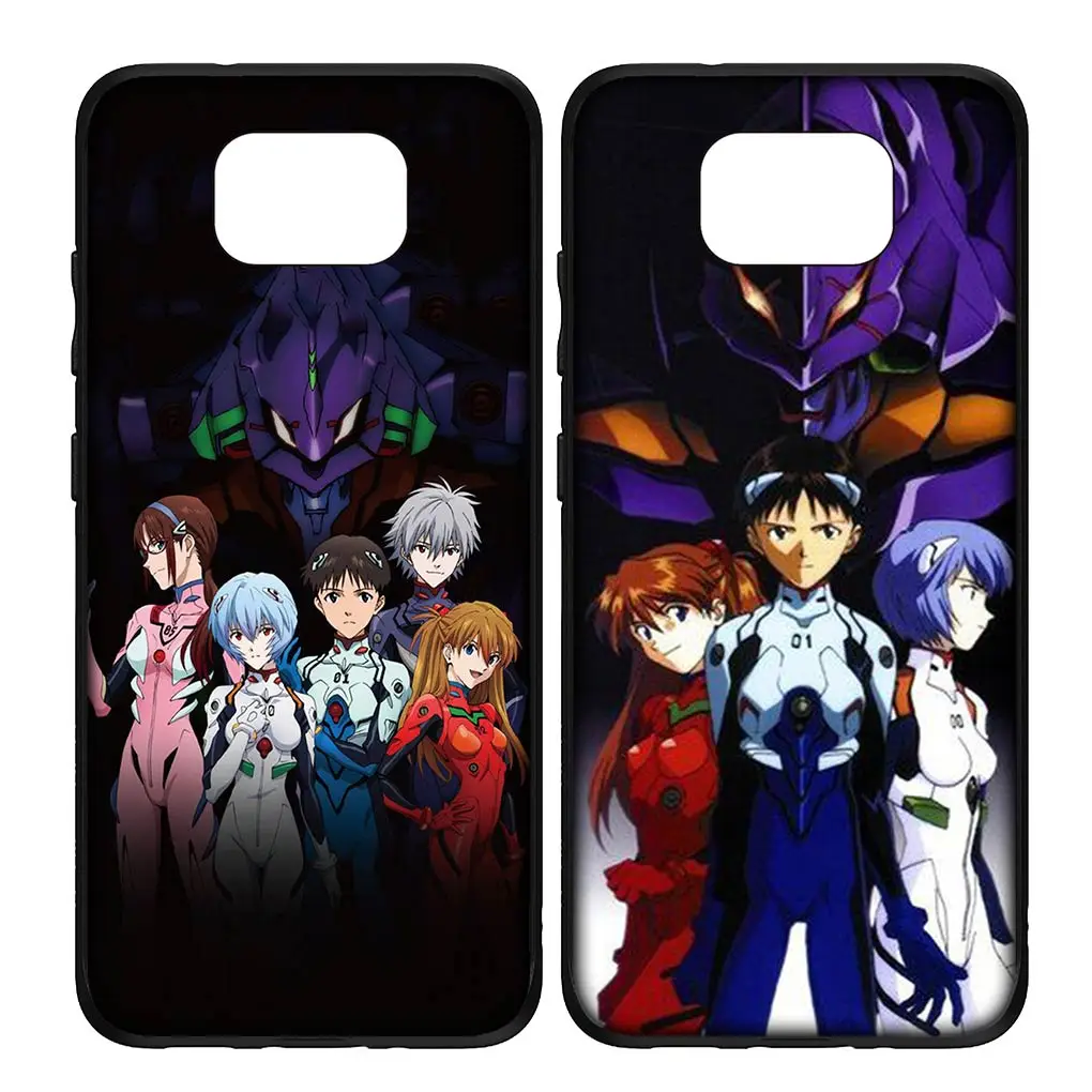 N-Neons G-Genesis E-Evangelions Phone Cover Casing for Xiaomi Redmi Note 13 13C A3 A3X Mi POCO F6 F5 X6 Pro 5G 4G Soft Case