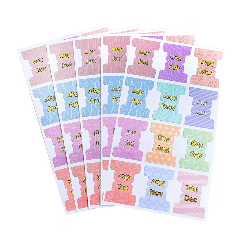 

Ежемесячные стикеры для планера SD&HI