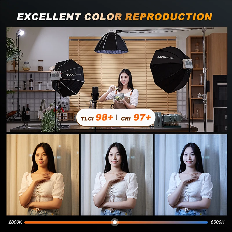 Светодиодные фонари Godox ML100Bi