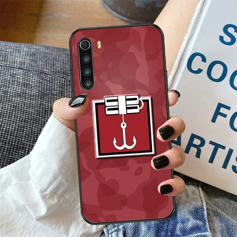 Чехол для телефона Rainbow Six осада с логотипом Xiaomi Redmi 8A 9 K30 Pro 9A Note 8T 8 мягкий
