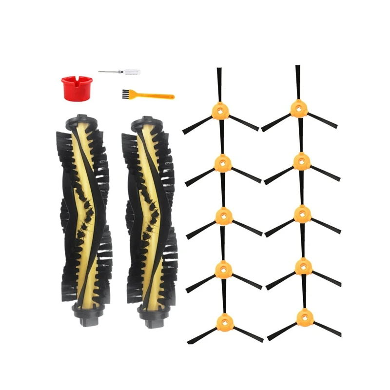 

Main Side Brush For Replacement Parts Kit For Ecovacs Deebot N79 N79S Robotic Vacuum Cleaner Accessories