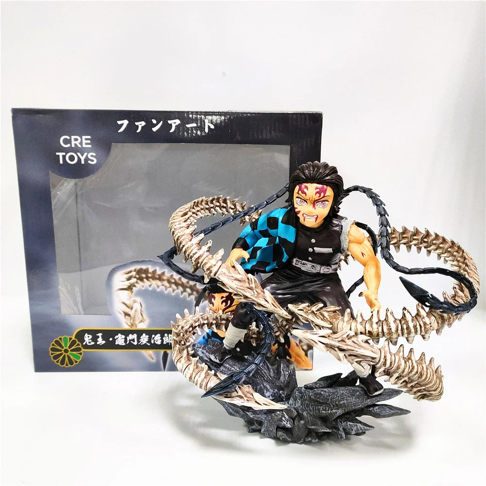 

Kimetsu No Yaiba Anime Figure Kamado Tanjirou Action Figure Demon Slayer Figurine Collectible Model Toys Figma Kids Cartoon Gift
