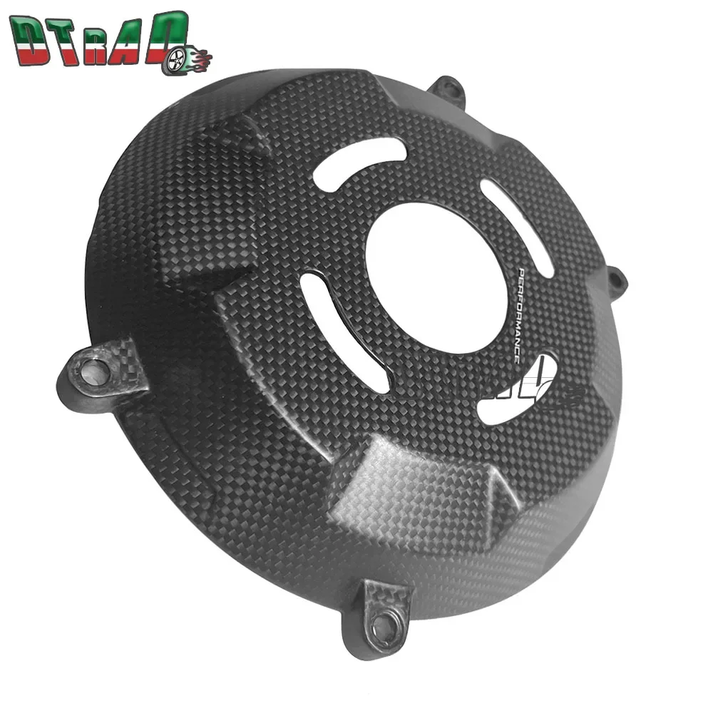 Для DUCATI Panigale/Streetfighter V4 V4S 2023 2024 крышка сцепления из углеродного волокна для