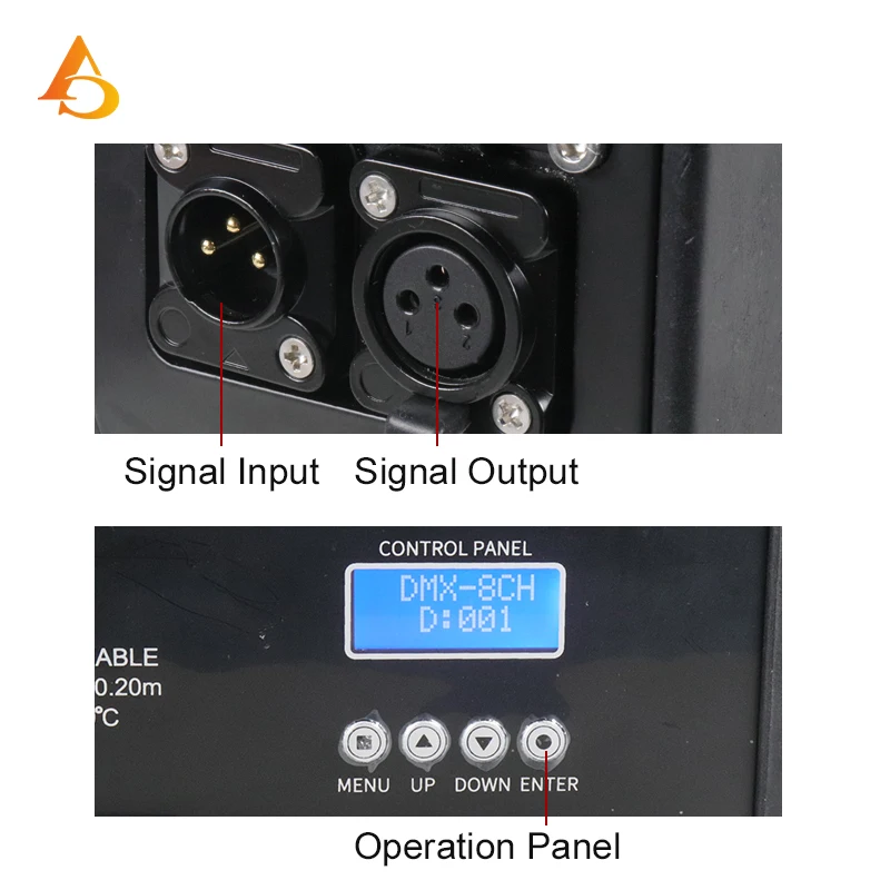 44x10 Вт RGBW 4 в 1 светодиодный прожектор IP65 водонепроницаемый сценический