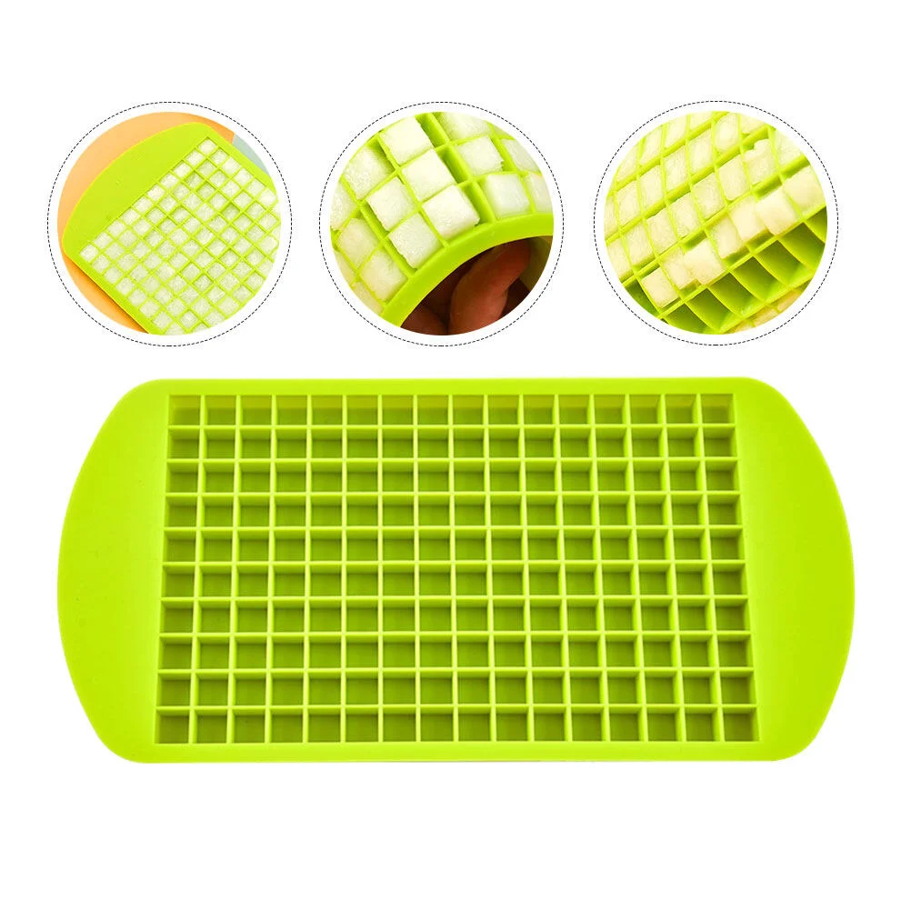 

Fudge Freezer Ice Cube Tray Silicone Mold Mini Wear-resistant Household 160-holes Kitchen Convenient Candy Molds