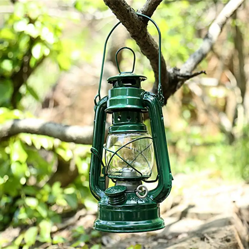 

Camping Lamp Desktop Decorative Light Solid Product Quality Windproof Safe And Convenient Oil Inlet And Dimming Camping Gras