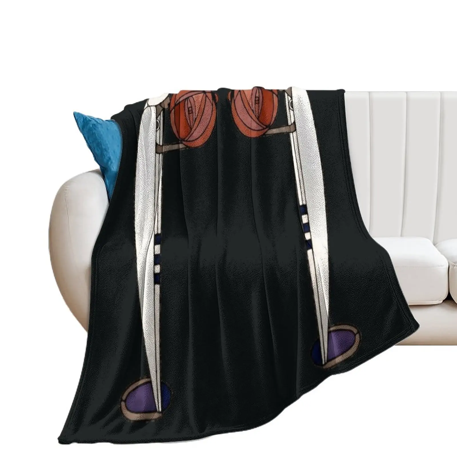 Charles Rennie Mackintosh rose lady № 7 одеяло для дивана тонкие одеяла