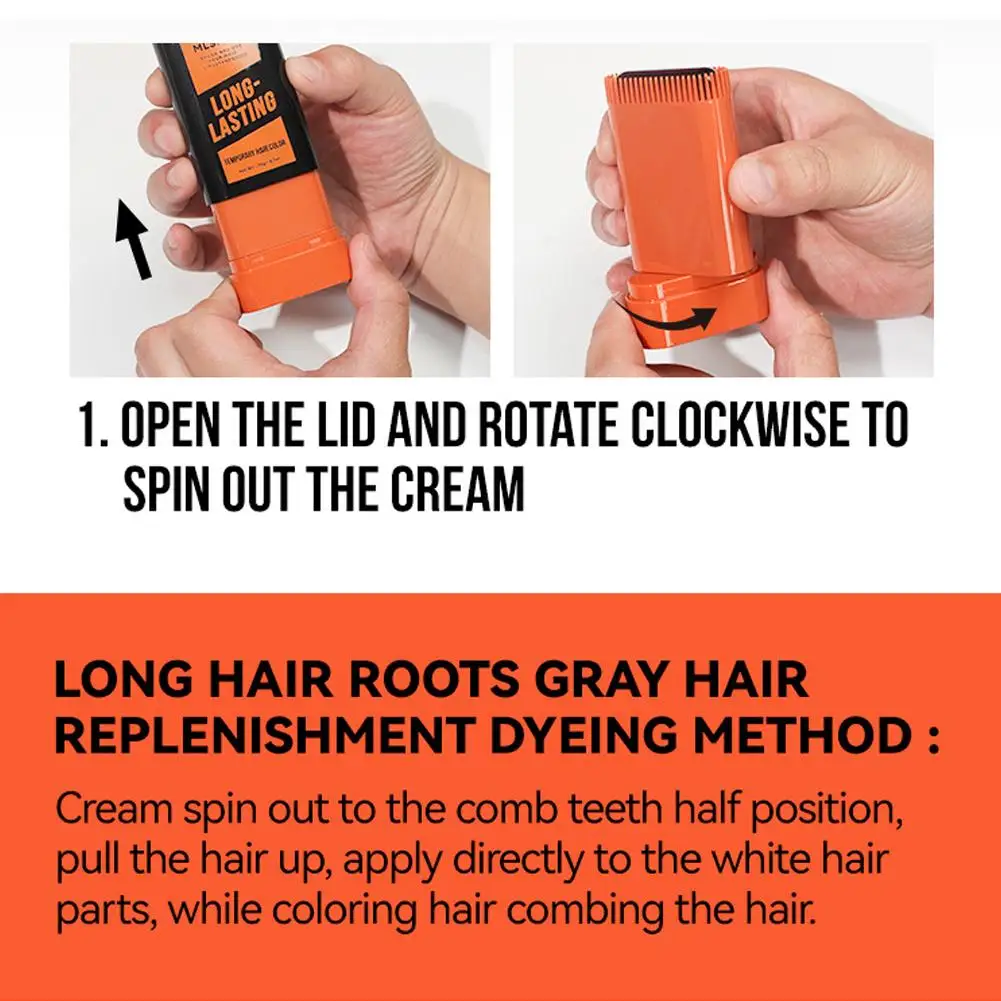 Натуральный шампунь для перманентного окрашивания бороды мужчин удаление белый