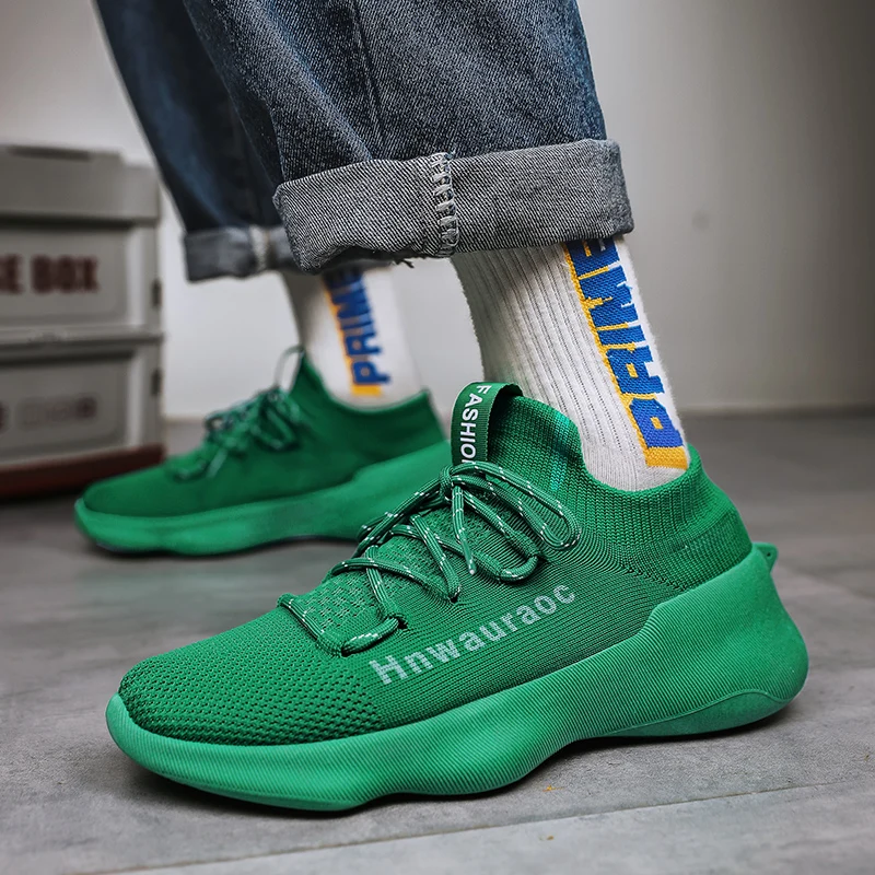 

Цветная мужская обувь, летние стильные удобные светильник Повседневные носки, кроссовки, дышащая Спортивная обувь для мужчин