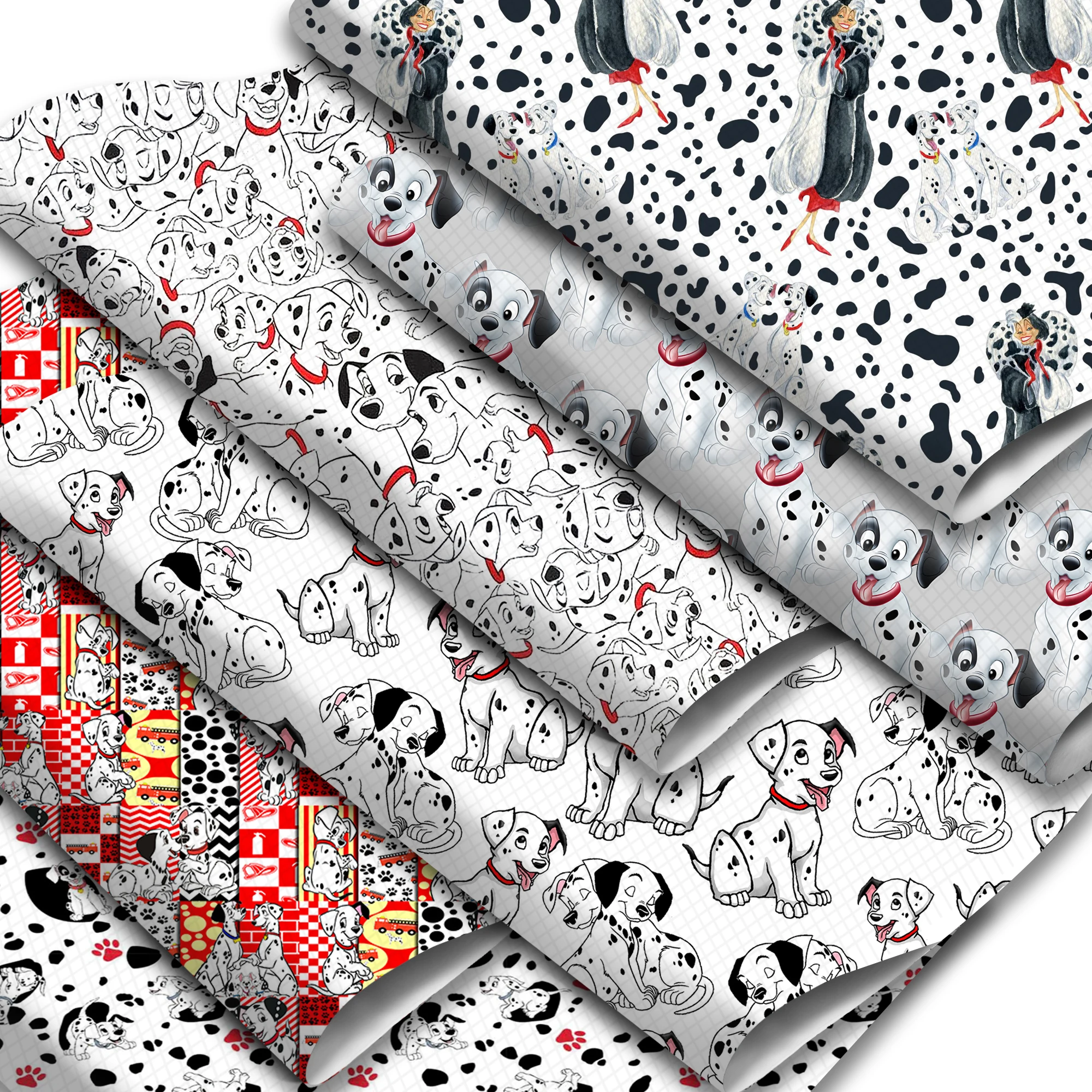 

Простыни из искусственной кожи Disney 101 далматинцев 20*33 см, синтетическая ткань для искусственного банта, бумажник для ювелирных изделий «сде...