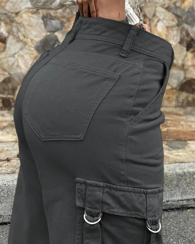 Рисунок 6 - Брюки карго женские с высокой талией