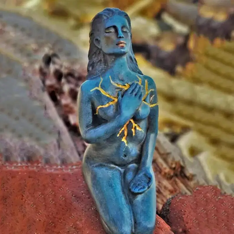 

Goddess Statue Home Decor Gifts Self Love And Shaping Spirit Goddess Figurine Healing Goddess Sculpture Abstract Portrait