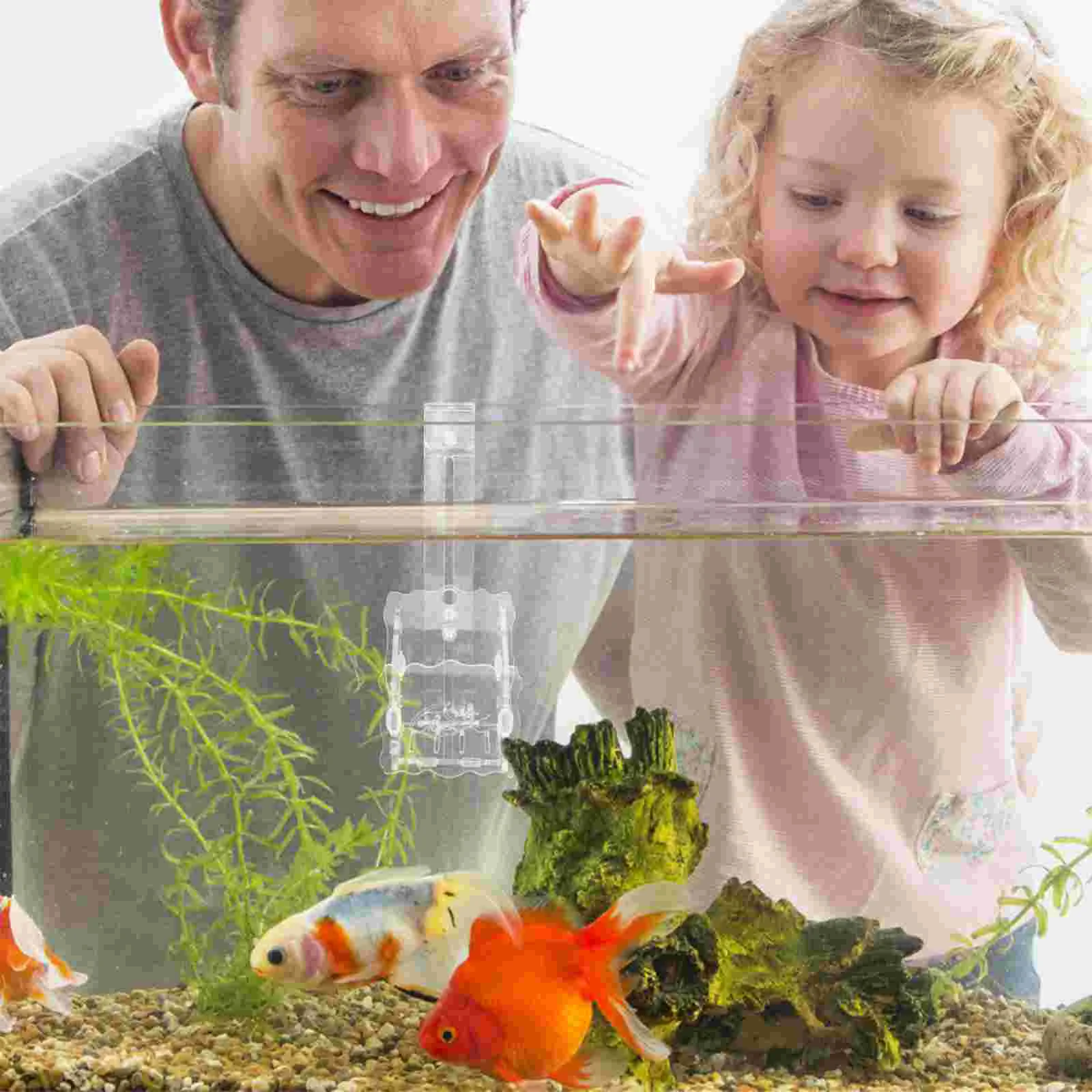 

Fish Tank Hanging Water Planter Aquatic Holder Fish Tank Aquarium Planting Cup Water Container