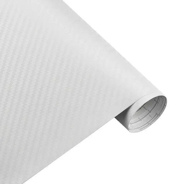 

30cmx127cm 3D Carbon Fiber Vinyl Car Twill Wrap Sheet Roll Film Car Stickers Decals For Car Automobiles Styling Accessories