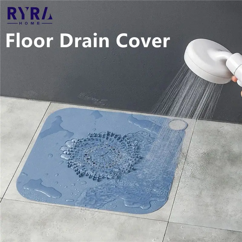 

Creative Silicone Drain Hair Catcher Kitchen Sink Strainer Stopper Home Drain Cover Pads Hair Trap Filter Bathroom Shower Sink
