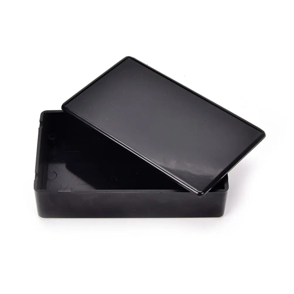 

1PCS 100x60x25mm Plastic Black DIY Enclosure Instrument Case Electronic Project Box Electrical Supplies