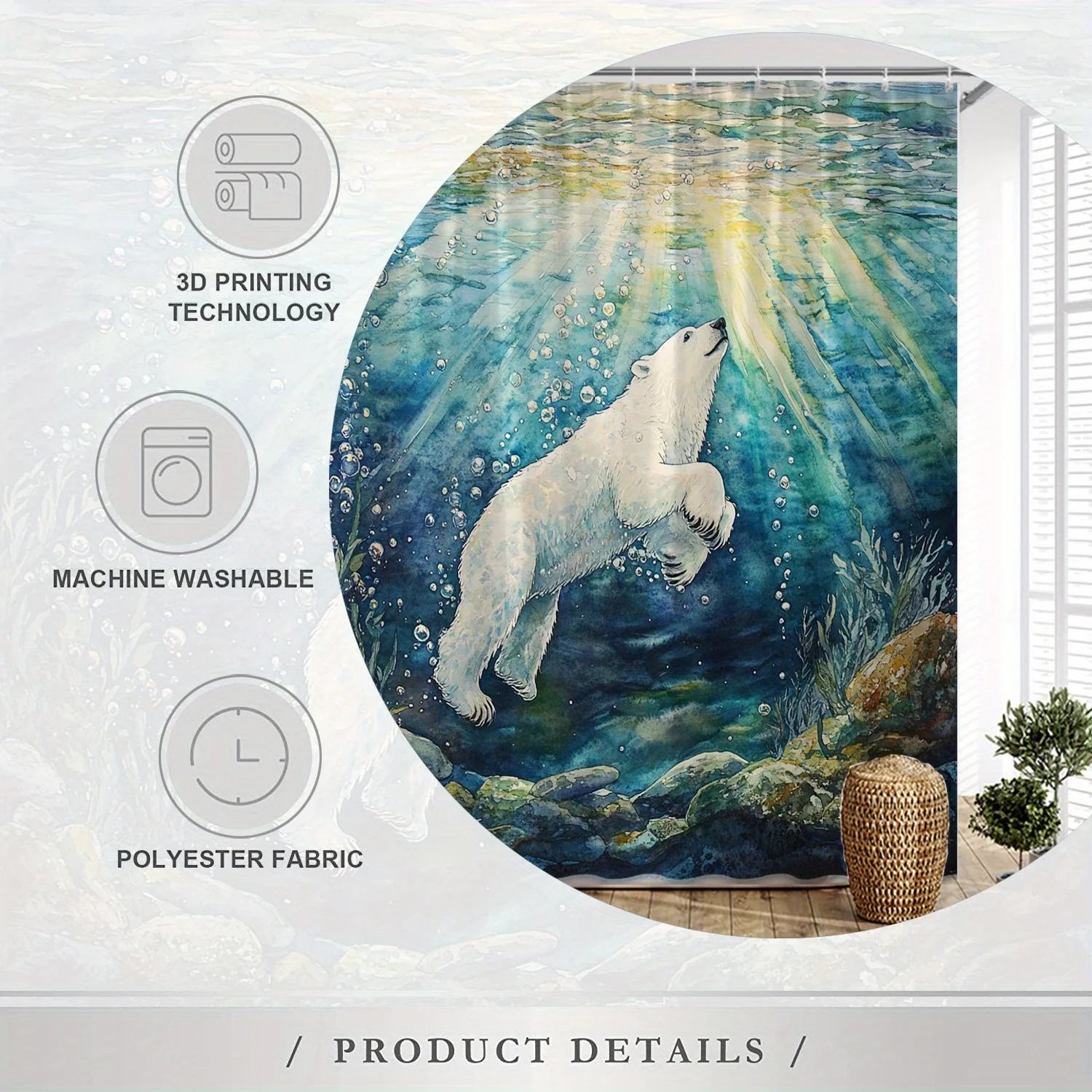 Настенный подвес Majestic Полярный Медведь