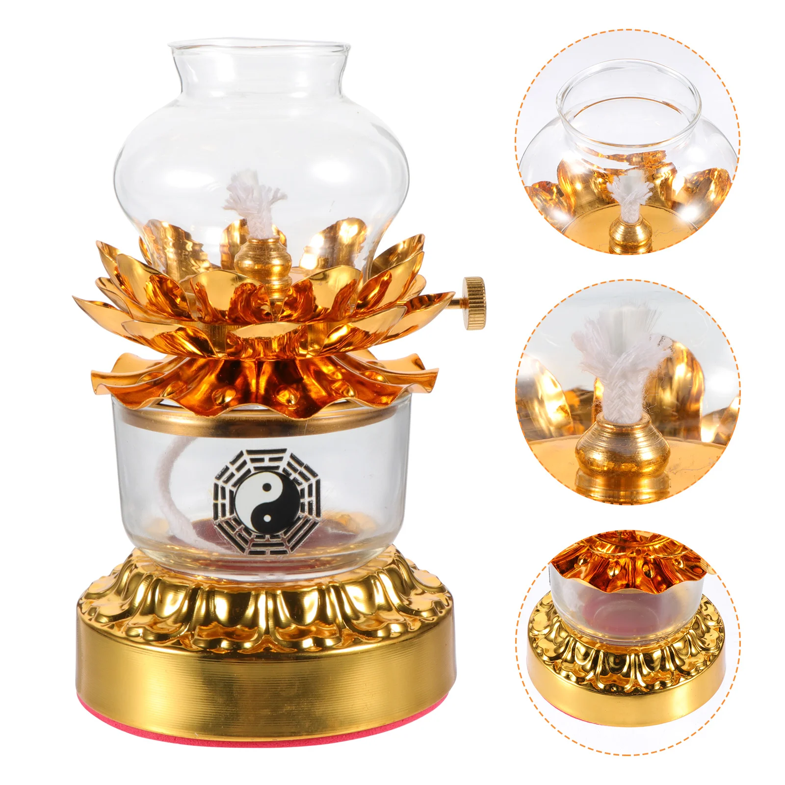 

Blessing Lamp Adornment Worship Kerosene Lamp Sacrifice Oil Light
