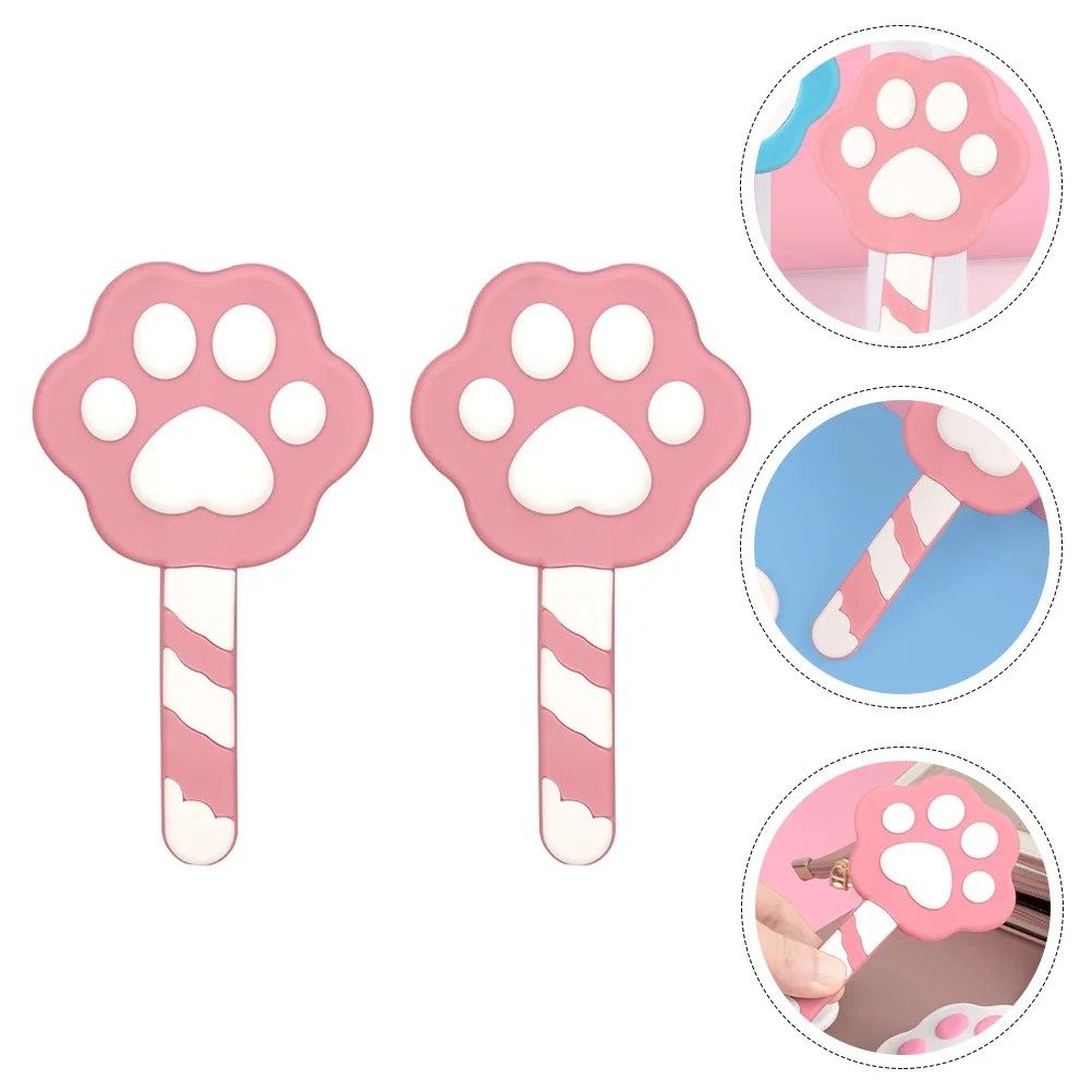 

Mirror Handheld Makeupportable Cute Vanity Catgirl Hand Travel Lovely Paw Simple Unique Beauty Accessories Supplies Woman Gift