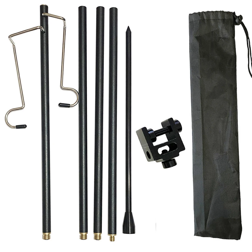 

Detachable Folding Lamp Pole Camping Bracket Holder Camping Outdoor Lantern Stand Tripod Portable Outdoor Tools
