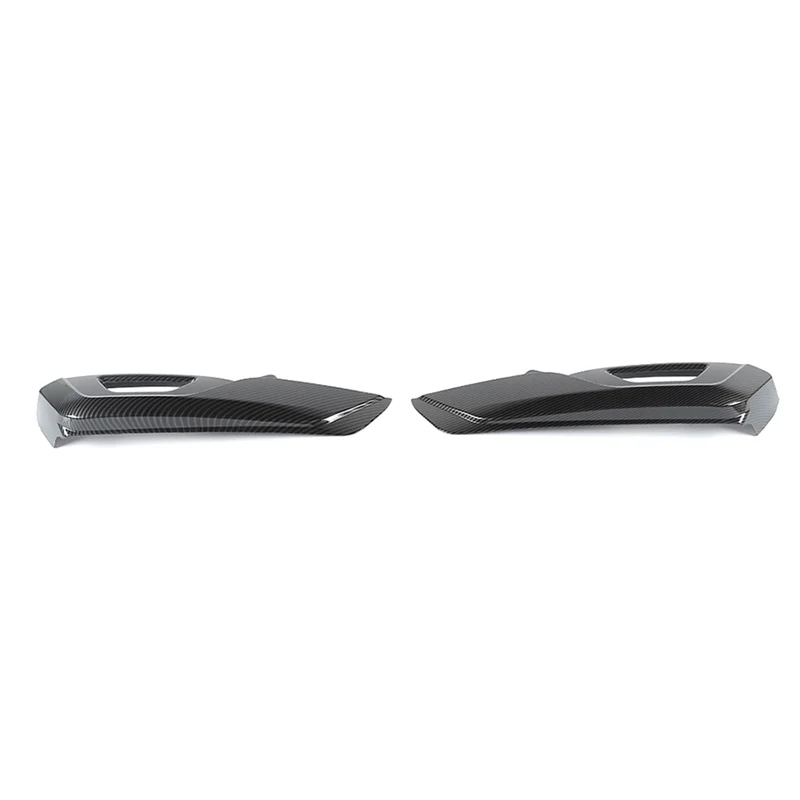 

Car Seat Side Panel Decoration Cover Trim Stickers for Ford Mustang 2015-2021 Interior Accessories (ABS Carbon Fiber)