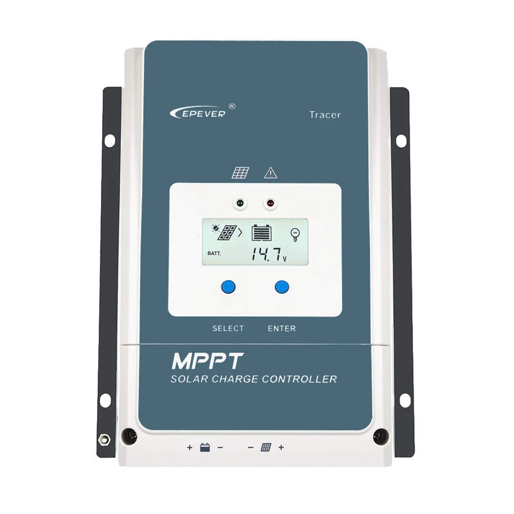 

EPever 5415AN 12V/24V MPPT Battery Regulator Charger Controller with Max PV Input 150v for Solar home System