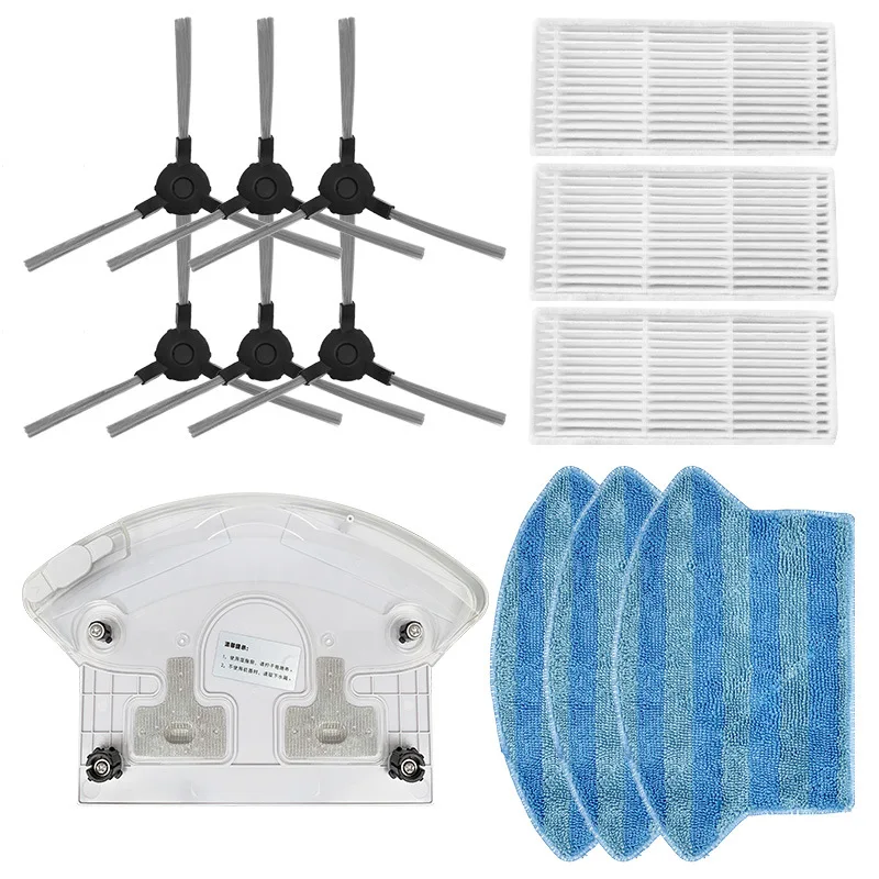 

Vacuum HEPA Filter Side Brush Mop Cloth Rag Water Tank for Midea I2 VCR03 Robot Vacuum Cleaner Brush Filter Parts Accessories