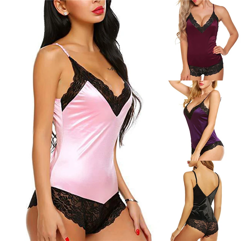 

2022 лаунж-бельё, пикантная одежда для сна, одежда для сна для женщин, ночная рубашка, кружевное сексуальное женское нижнее белье для любви, сл...