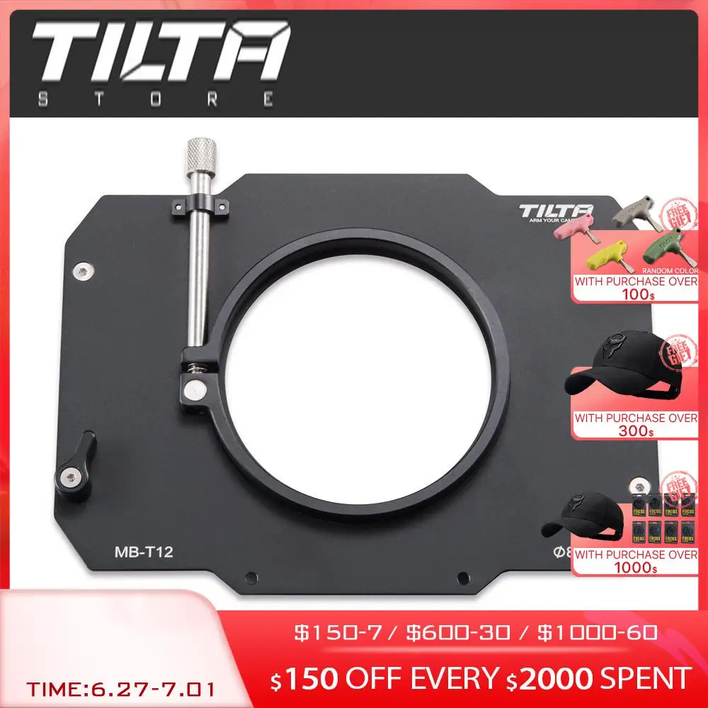 Подложка TILTA 45 65 MB-T12 с зажимом Матовая коробка 80 мм-136 мм 15 LWS адаптер для удочки из