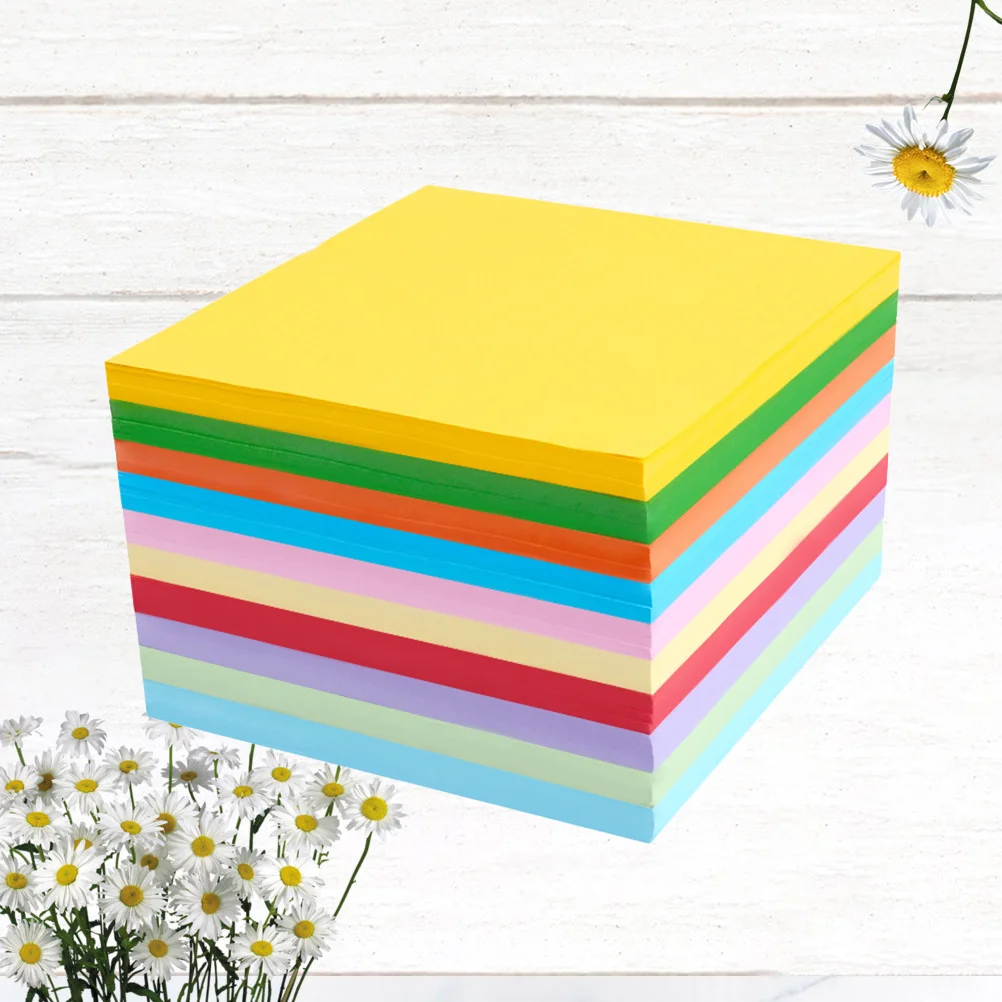 

1000 Pcs Origami Paper Kids Thousand Paper Cranes Origami DIY Origami Papers Origami Paper 750 Sheets Kids Origami