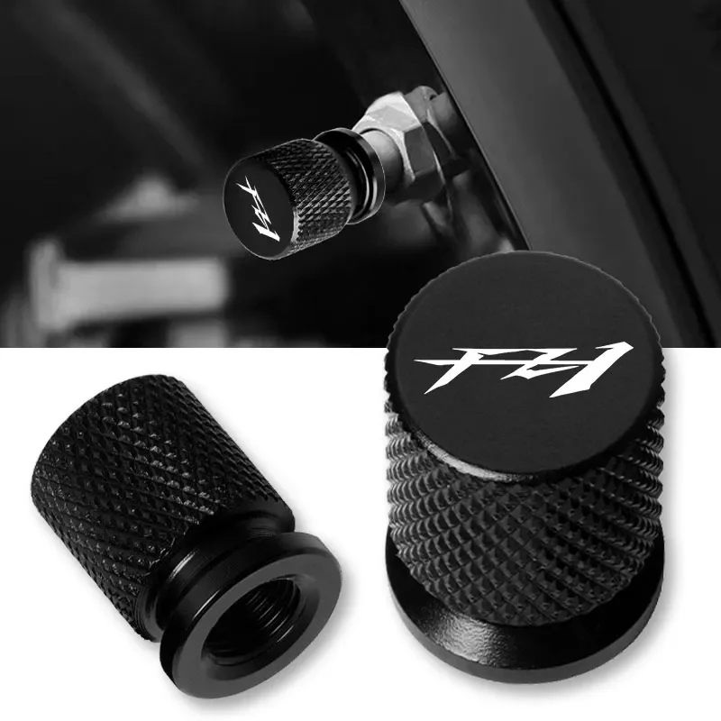 

For YAMAHA FZ1 FZ6 FZ8 FAZER 2004-2019 Motorcycle CNC Aluminum Accessorie Wheel Tire Valve Stem Caps CNC Airtight Covers