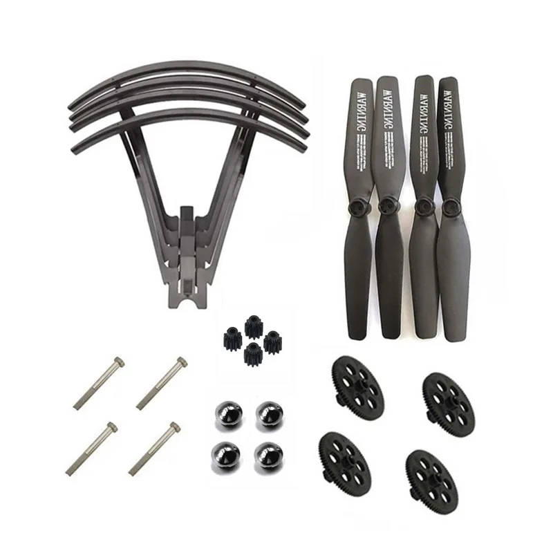 VISUO XS809 XS809W XS809HW XS809S универсальные запасные части пропеллер защитная рамка Крышка лезвия моторного редуктора большая шестерня комплект аксессуаров