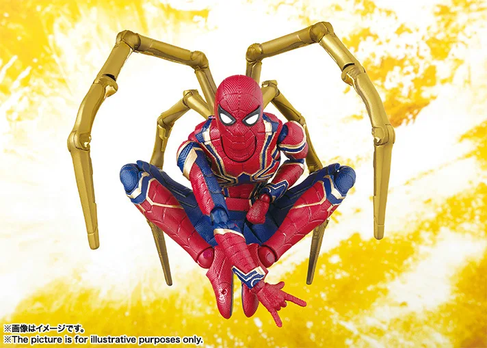

14CM SpiderMan Joint Movable Anime Action Figure PVC toys Doll Collection figures For Friend Gift