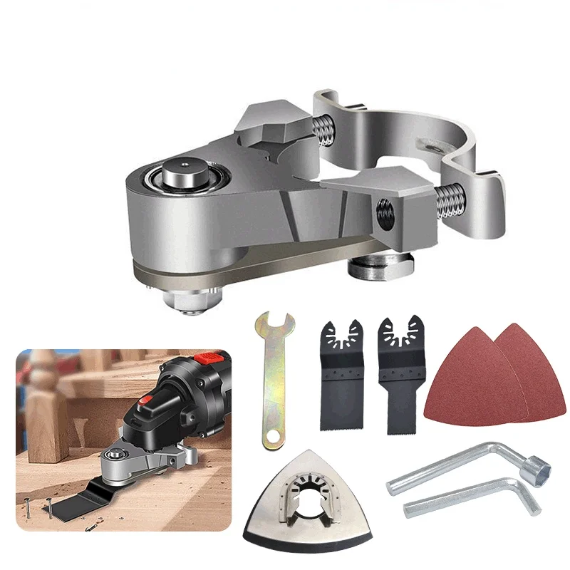 

Multi Saw Attachment Adapter Change Angle Grinder Into Trimming Machine Oscillating Tools Electric Tool Accessories