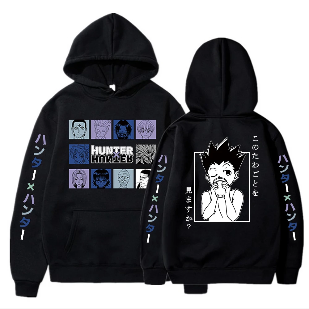

Толстовка с длинным рукавом и принтом охотника X Hunter Gon