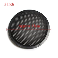 new 5 inch 6 5 inch 8 inch 10 inch coaxial subwoofer speaker net cover protective decorative mesh grille circle speaker accessor