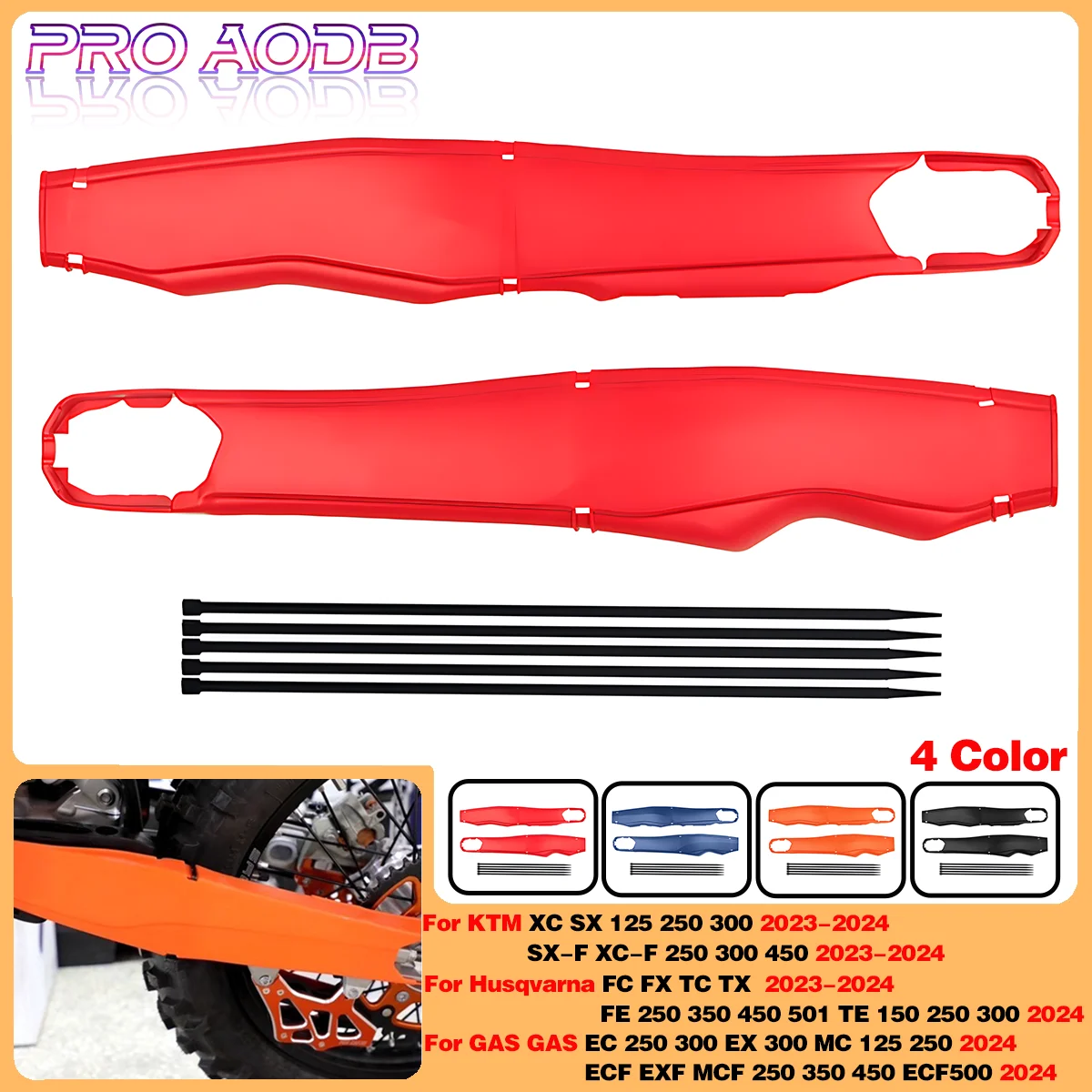 Новинка 2024 защита для мотокросса с распашным рычагом Husqvarna FE501 FE TE GAS EC EX MC ECF EXF MCF 125