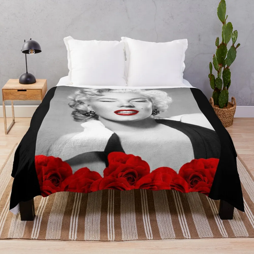 

Marilyn Monroe - Love - D64 Throw Blanket Blanket Lace Extra Large Throw Blanket Plush Fabric