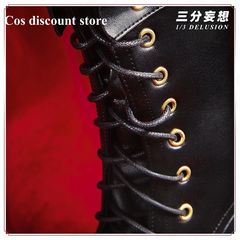 Обувь для косплея Lyney игра Genshin Impact Fontaines волшебник ролевая карнавальный мужской