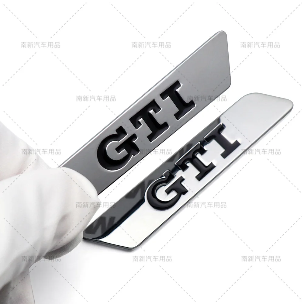 3D металлический GTD GLI GTI Rline значок бокового крыла эмблема наклейка наклейки для VW