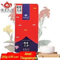 fujian anxi tieguanyin tea 250g gift can china high mountain oolong tea