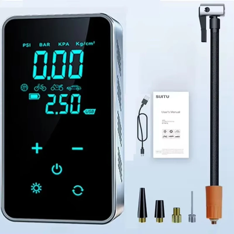 

Беспроводной Воздушный Насос LEIBOO 150 Фунтов На Квадратный Дюйм С Сенсорным Экраном