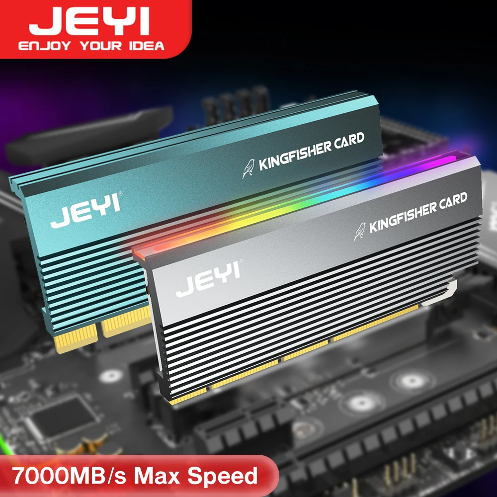 ΠΠ΄Π°ΠΏΡΠ΅Ρ JEYI RGB PCIe 4,0 NVMe, Π°Π΄Π°ΠΏΡΠ΅Ρ PCIe-NVMe M.2 SSD Ρ Π°Π»ΡΠΌΠΈΠ½ΠΈΠ΅Π²ΡΠΌ ΡΠ°Π΄ΠΈΠ°ΡΠΎΡΠΎΠΌ, ΡΠΎΠ²ΠΌΠ΅ΡΡΠΈΠΌ Ρ Gen4 Gen3 Gen2 Gen1 ΠΠ΄Π°ΠΏΡΠ΅Ρ JEYI RGB PCIe 4,0 NVMe, Π°Π΄Π°ΠΏΡΠ΅Ρ PCIe-NVMe M.2 SSD Ρ Π°Π»ΡΠΌΠΈΠ½ΠΈΠ΅Π²ΡΠΌ ΡΠ°Π΄ΠΈΠ°ΡΠΎΡΠΎΠΌ, ΡΠΎΠ²ΠΌΠ΅ΡΡΠΈΠΌ Ρ Gen4 Gen3 Gen2 Gen1