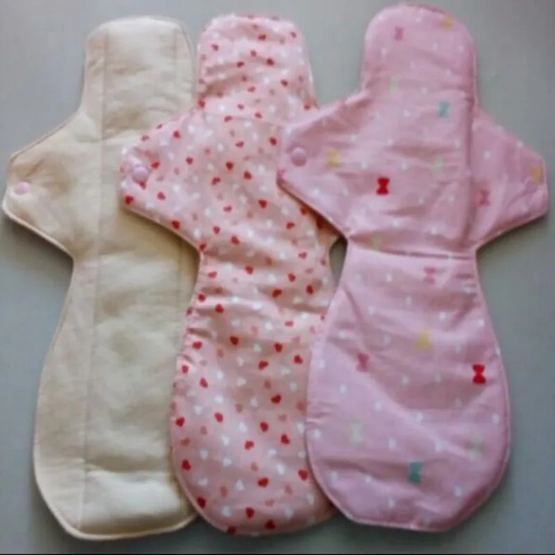 

1 Pc 410mm Panty Liner Reusable Waterproof Cotton Material Menstrual Feminine Hygiene Product